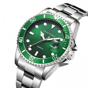 Daniel Gorman Chất lượng hàng đầu Người đàn ông thể thao Watch Waterproof Classic Thép không gỉ dây đeo thời trangnam củangười đàn ông Watchrm001